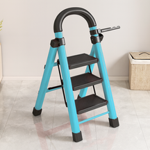 [Compre 1 Leve 2] Escada Redmax Dobrável Antiderrapante de Aço [BLACK FRIDAY]