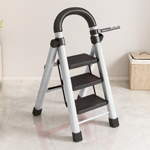 [Compre 1 Leve 2] Escada Redmax Dobrável Antiderrapante de Aço [BLACK FRIDAY]