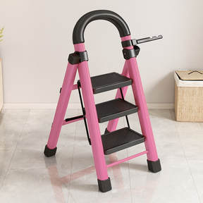 [Compre 1 Leve 2] Escada Redmax Dobrável Antiderrapante de Aço [BLACK FRIDAY]