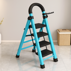 [Compre 1 Leve 2] Escada Redmax Dobrável Antiderrapante de Aço [BLACK FRIDAY]